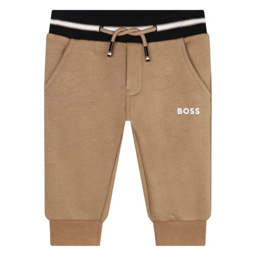 Boss Baby Logo Side Pocket Joggers / Cookie